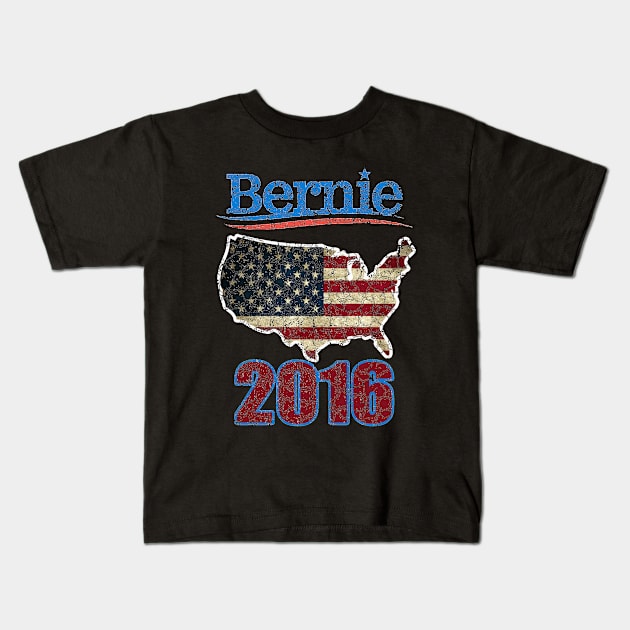 bernie sanders president 2016 Kids T-Shirt by DESIGNBOOK